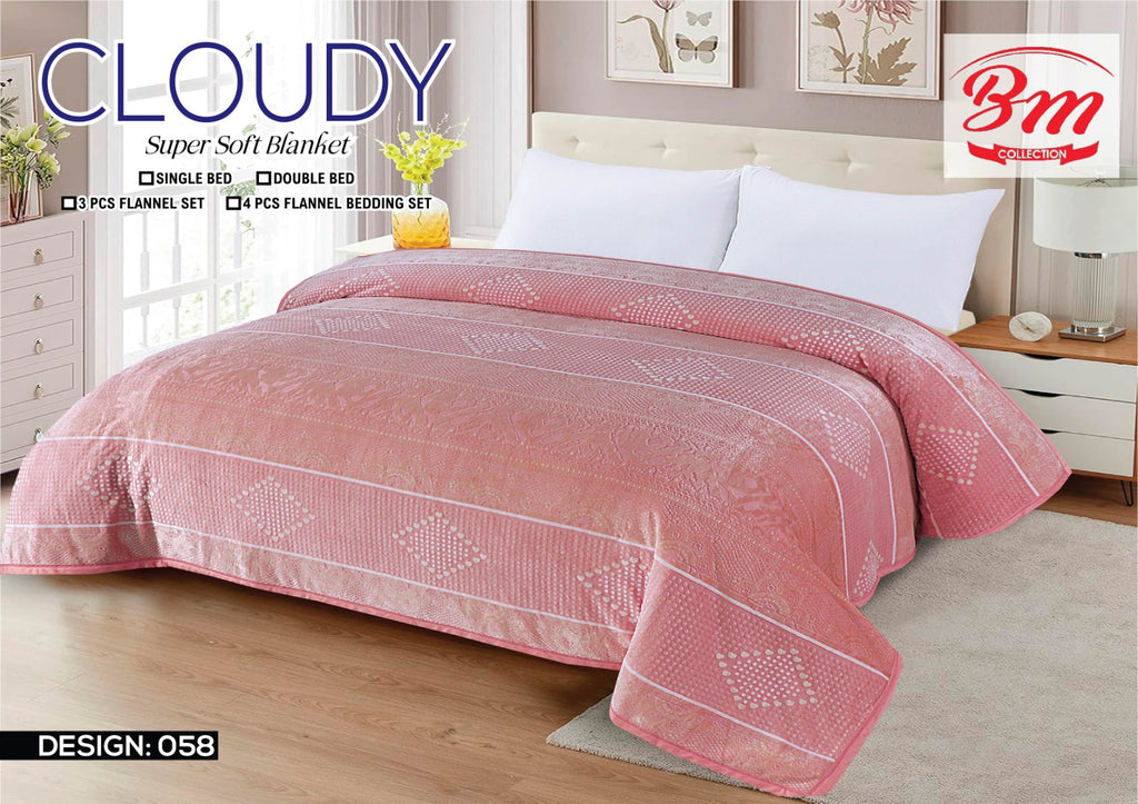 Cloudy Fleece Blanket