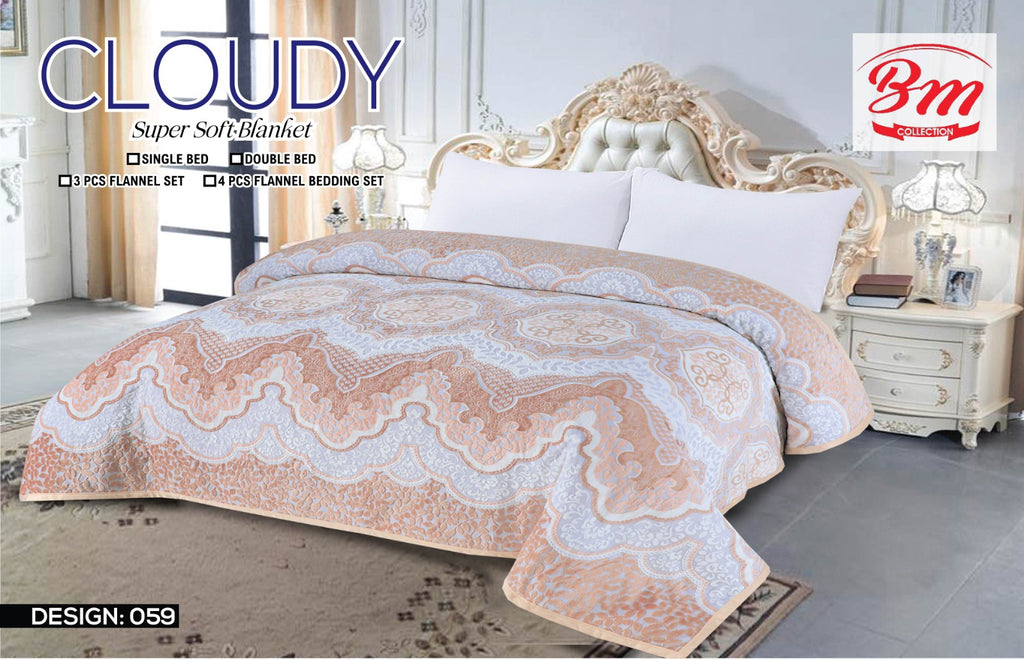 Cloudy Fleece Blanket