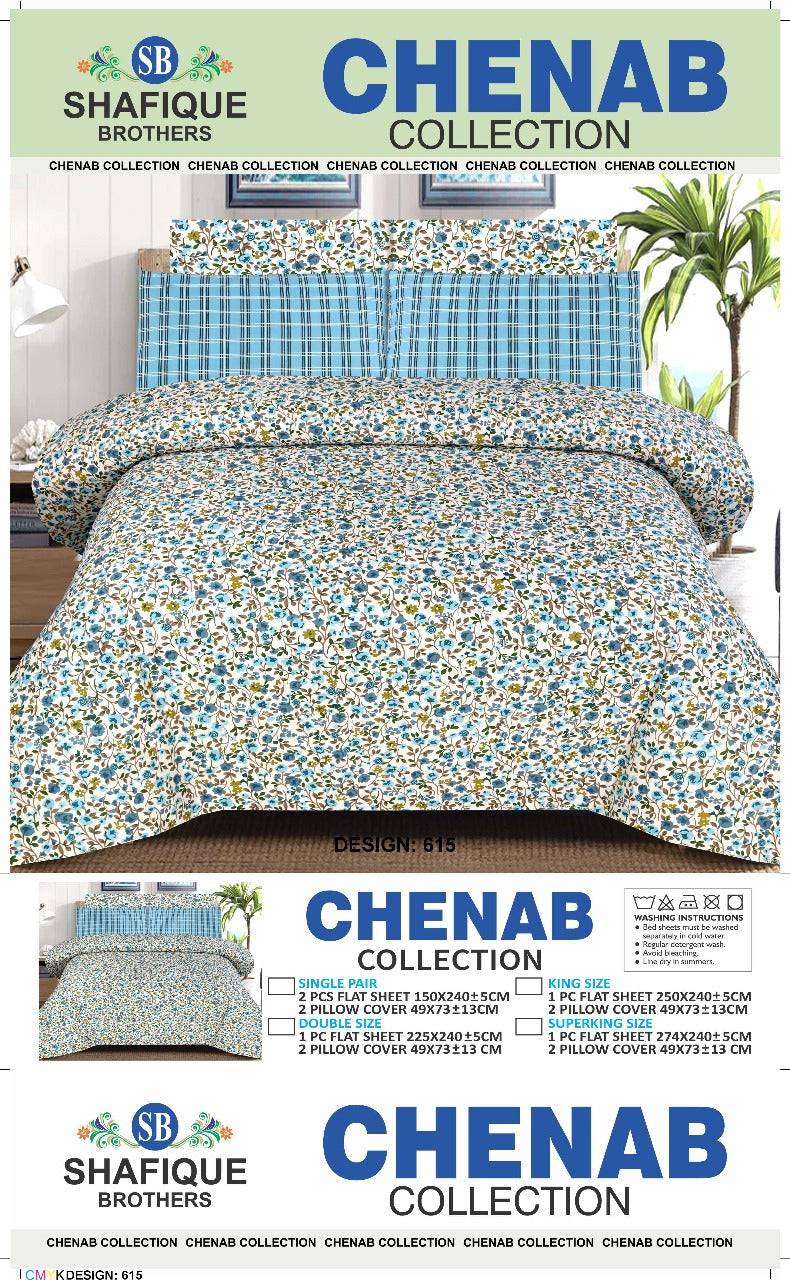 Chenab Bedsheet