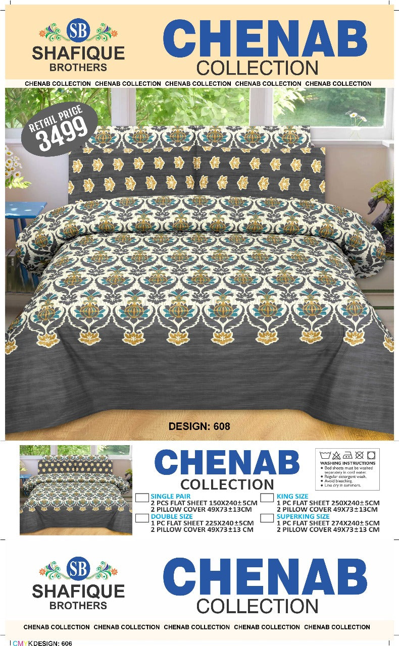 Chenab Bedsheet