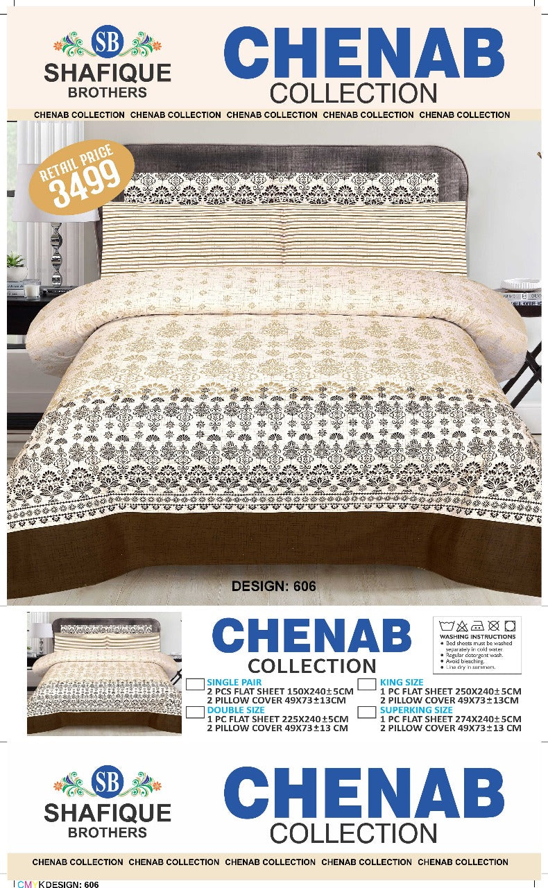 Chenab Bedsheet