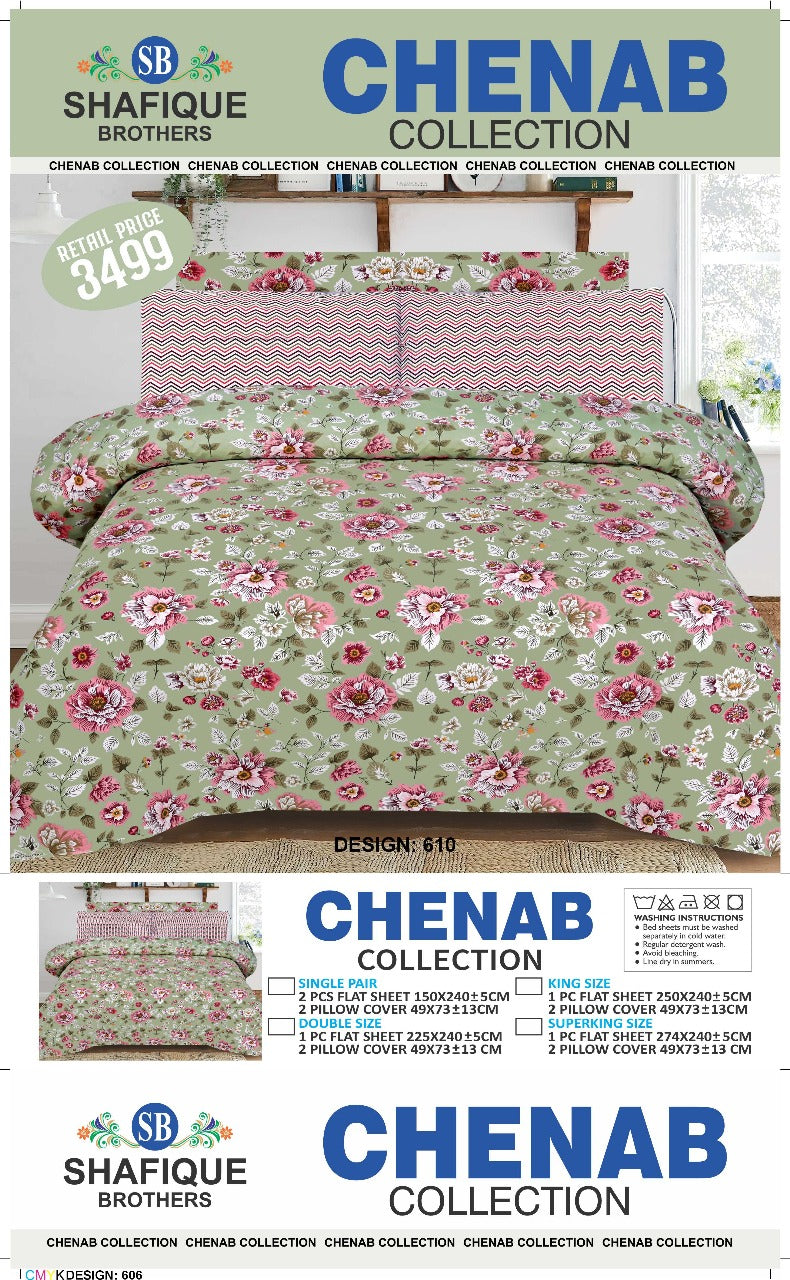 Chenab Bedsheet