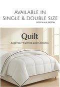 White Cotton Quilt