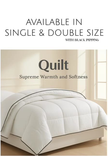 White Cotton Quilt