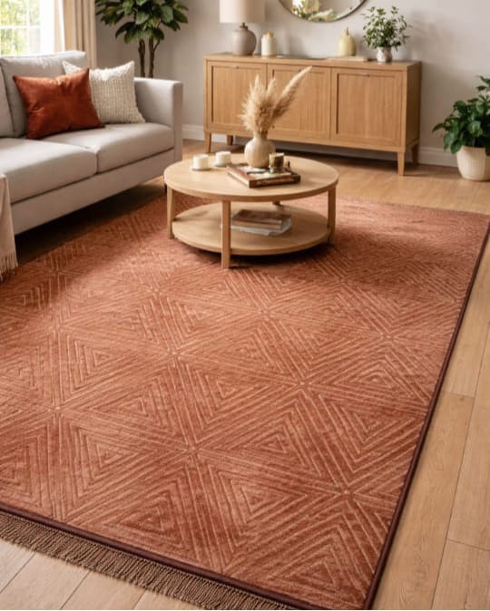 Royal Harmony Geometric Rug